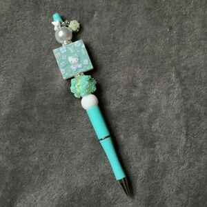 Cute Turquoise Decorative Pen